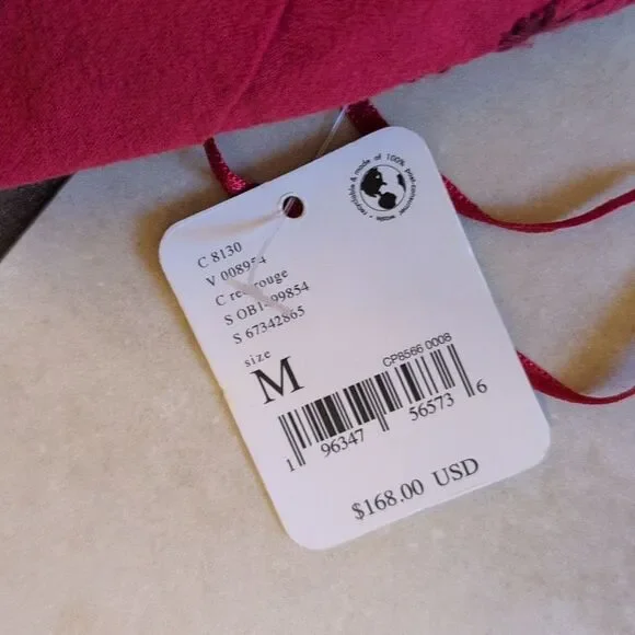 NWT Free People Juni Mini Dress Red Embroidered Cross Back  Size M - Picture 3 of 10